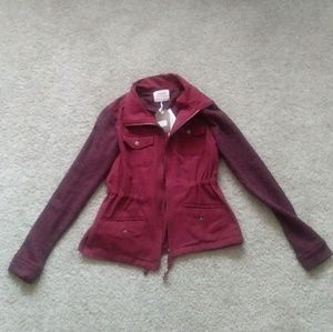 Burgundy Coat